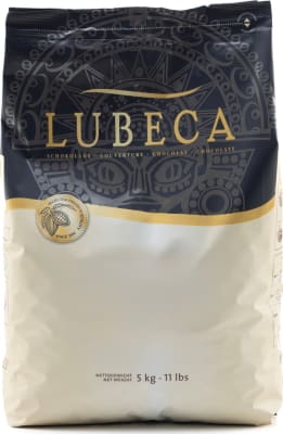 Lubeca Ghana 60% Dark Chocolate Couverture Chips