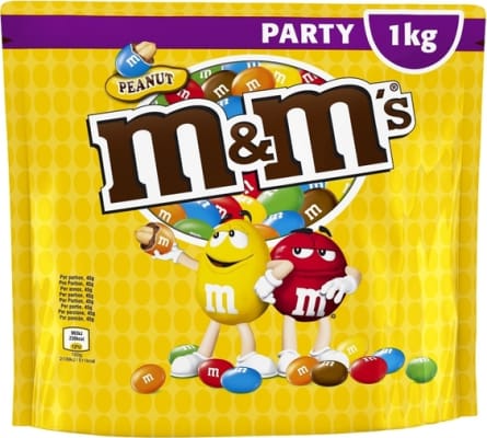 M&M´S Peanut 1 kg.