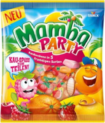 Mamba Fruitparty ávaxtakaramellur