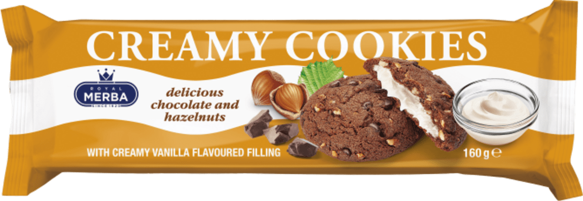 MERBA Creamy Cookies 160g