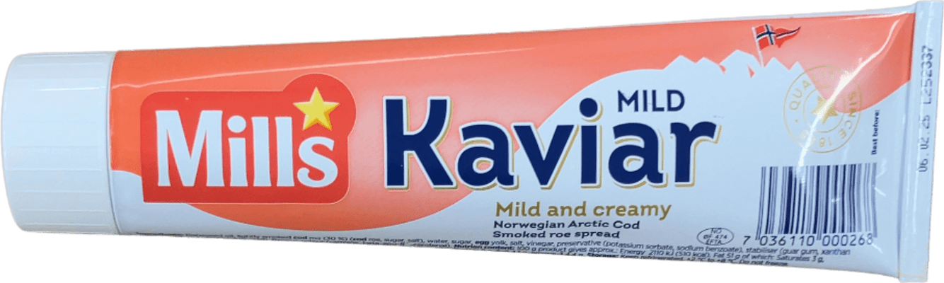 Mills Kaviar Mild og rjómakennt reykt hrognaálegg 175 g