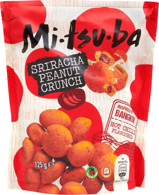 Mitsuba sriracha peanut crunch