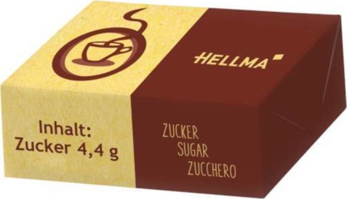Molasykur innpakkaður 1000 x 4.4g sykurmolar Citti