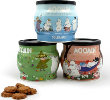 Moomin Chokolate Chip Cookies Tin Can