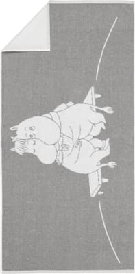 Moomin Handklæði 70x140cm Bonfire grey