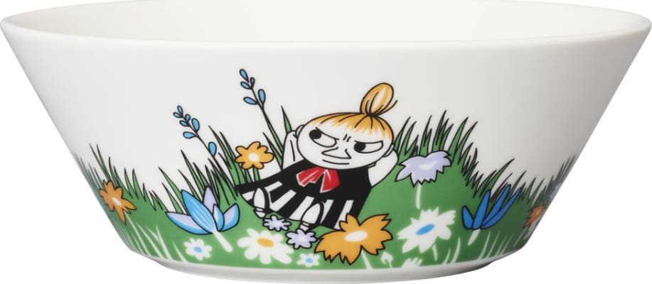 Moomin Skál 15cm djúp LITTLE MY AND MEADOW