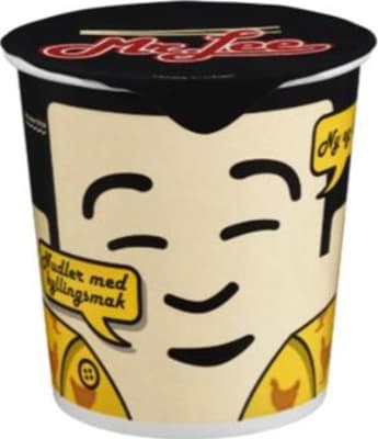 Mr Lee Kjúklinganúðlur 65gr. (X8)