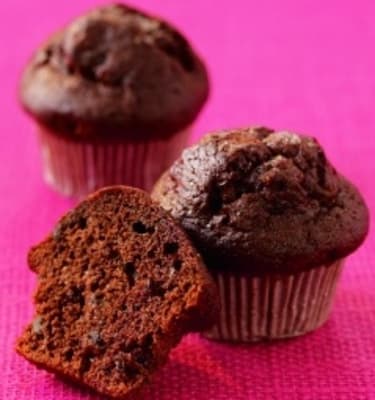 Muffins Chocolate  75g súkkulaði með súkkulaðibitum