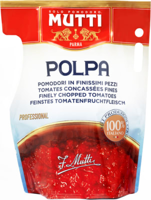 Mutti Fínhakkaðir tómatar 5kg