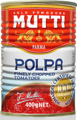 Mutti hakkaðir tómatar 400 gr.