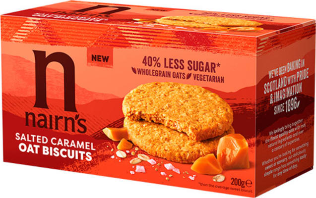 Nairn’s Salted Caramel Oat Biscuits