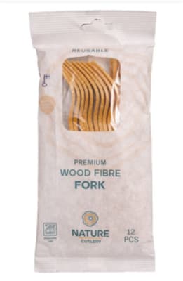 Nature Line Fork and knife set Reusable (300)