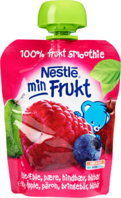 Nestlé Min Frukt Epla og hindberja skvísa 6m