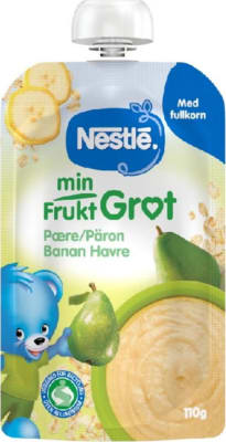 Nestlé Min Fruktgrøt Pære Banan