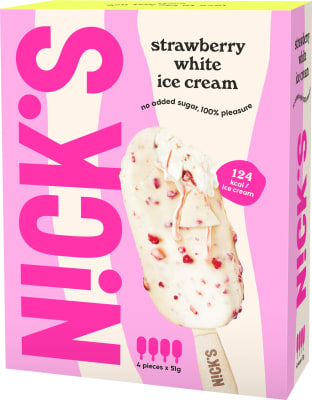 Nick's Strawberry white ís
