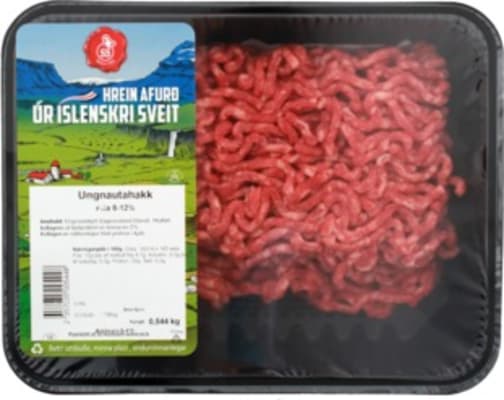SS Ungnautahakk 8-12% fita 490 g