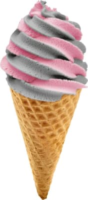 ONE SHOT Ice cream liquorice raspberry 160ML / 18S