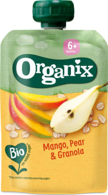 Organix Mango, Peru og Granola Skvísa