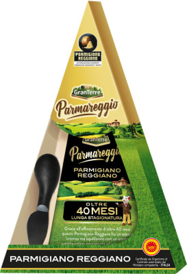 Parmareggio Gjafaaskja 40 mánaða 200g +hnífur