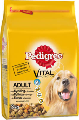 Pedigree kjúklingur 3 kg.