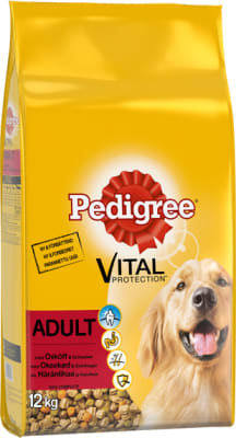 Pedigree kjöt 12 kg.