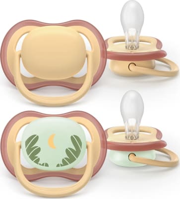 Philips-AVENT Snuð 0-6 Mán 2stk UltraAir dagur og nótt
