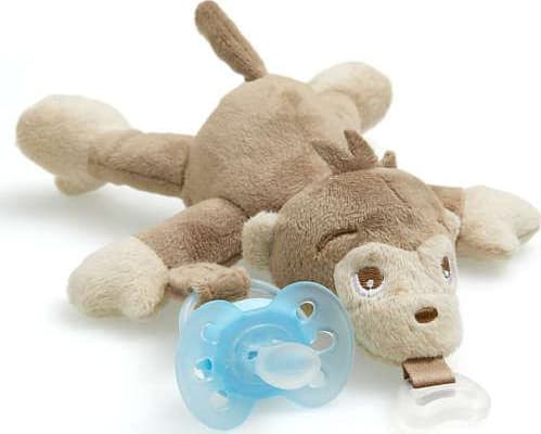 Philips-AVENT Snuð 0+ Mán UltraAir með tuskudýri