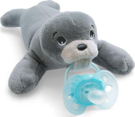 Philips-AVENT Snuð 0+ Mán UltraAir með tuskudýri