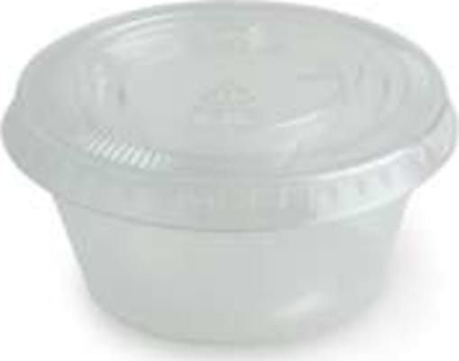 Plastbox 2oz 50ml 100 stk/pk (30 pk/ks)