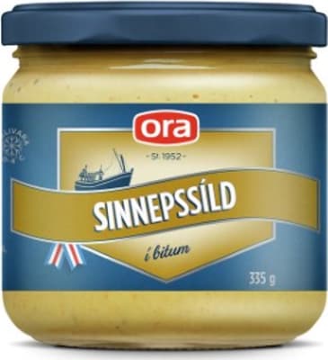 Ora sinnepssíld í bitum 335g
