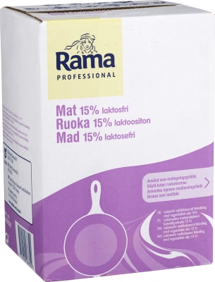 Rama Matreiðslurjómi 15%, laktósafrír 10l