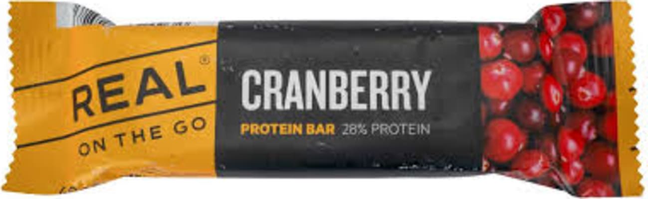 Real Cranberry Protein bar (60)