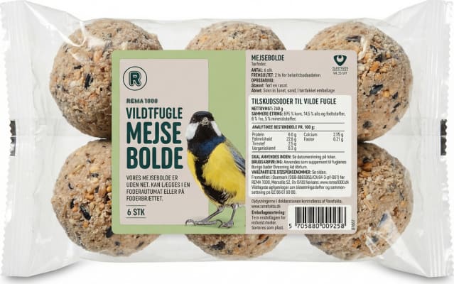 REMA 1000 Meisuboltar fyrir viltfugla 540 g