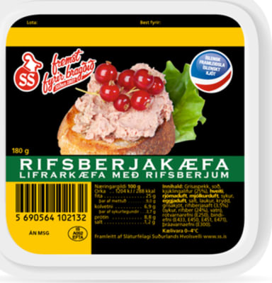Rifsberjakæfa 180gr