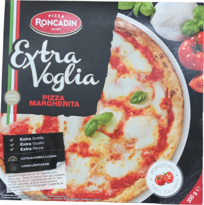 Roncadin Extra Voglia Margherita pizza 350 g