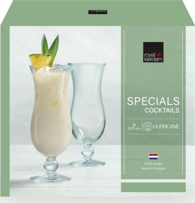 Royal Leerdam Glas 44,5cl 6stk kokteil Hurricane