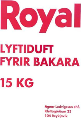 Royal lyftiduft 15 kg