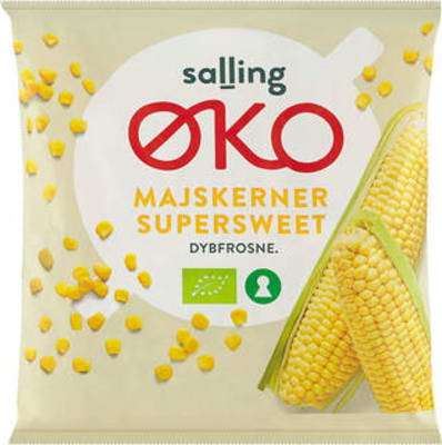 Salling ØKO lífrænn sykurmaís, hraðfrystur 400 g