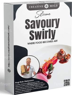 Sílikonform Savoury Swirly 3D