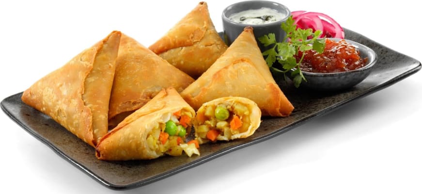 Samosa with Vegetables 40x63g Brakes 3556