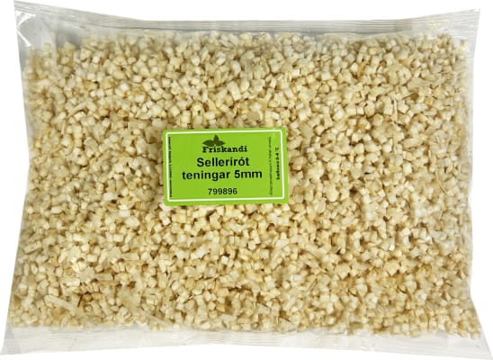 Sellerírót Teningar 5mm - Sérpöntun