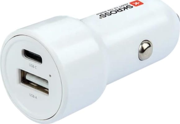 Skross USB hleðslutæki í bíl 2 x USB 65W PD
