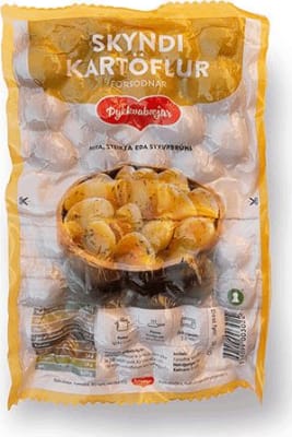 Þ.b smælkikartöflur forsoðnar 1 kg