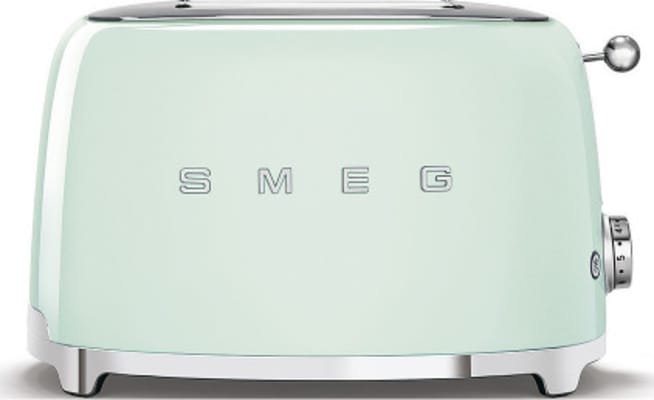 Smeg brauðrist fyrir 2 sneiðar retro style - Pastel græn.
