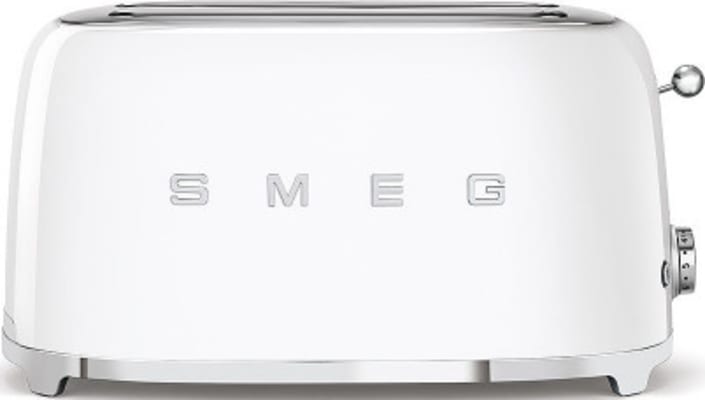 Smeg Brauðrist fyrir 4 sneiðar - Hvít