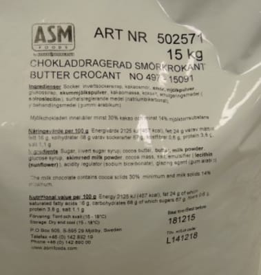 Smjörkrókant kúlur 15kg
