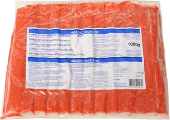 Sushi Surimi stangir Maki 18cm 1kg