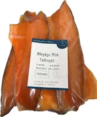 Taðreykt Bleikjuflök Bleikja silungur