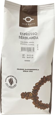 Te & Kaffi Espresso Sérblanda f. kaffisamn. Baunir