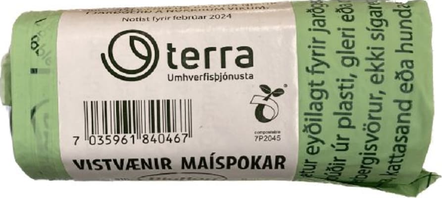 Terra maíspokar 20 stk